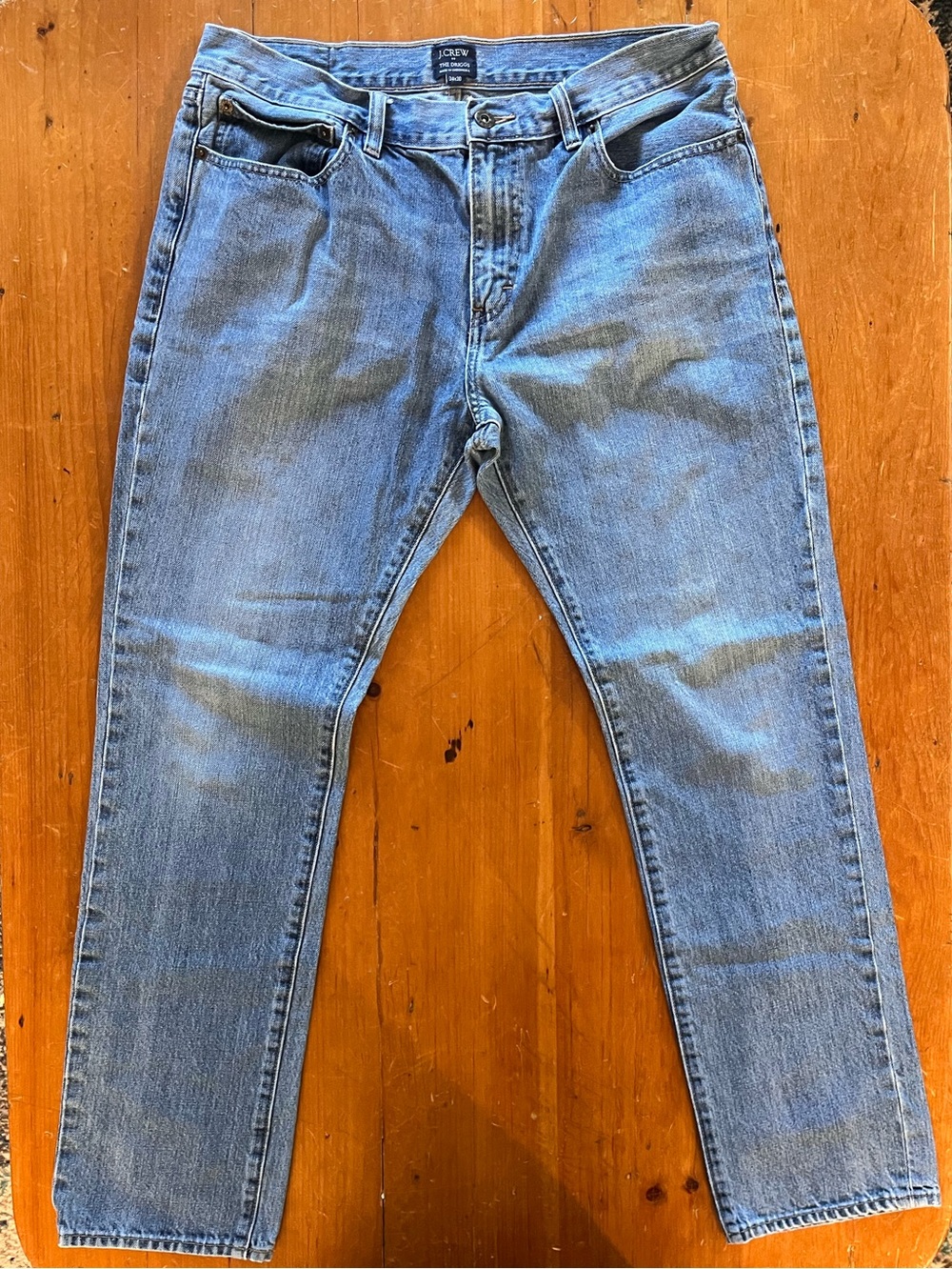 J. Crew “The Driggs” Jeans in Blue Medium Wash Denim - Women’s